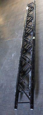 a metal structure that is sitting on the floor