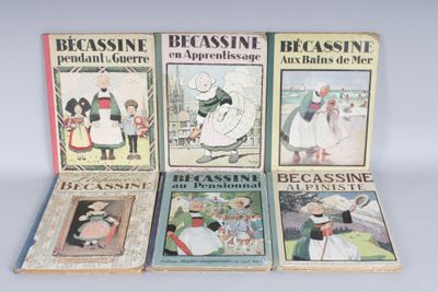 PINCHON - CAUMERY : 6 vol. en assez bon état d'usage : l'enf…
