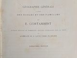 an old book with a title on it sitting on a table