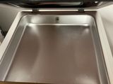 a pan that is sitting inside of an oven