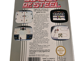 the back cover of a book with a picture of a hockey goalie on it