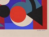an image of a picture of a painting with a red circle in the center