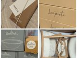 plusieurs photos différentes d'une boîte contenant quelques objets