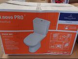a box that has a toilet inside of it