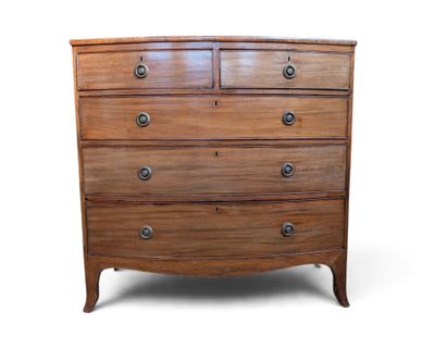 image d'une commode en bois sur fond blanc