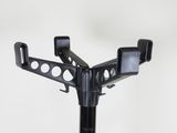 a close up of a pole with a camera attached to it