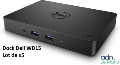 Dell WD15S, lot de 15