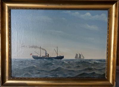 Christian MÖLLGAARD (1919-2003), peintre danois