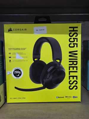 a box with a pair of headphones on it