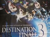 l'affiche du film « Destination Finale 3 »