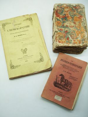 MANEC (Pierre-Adrien). Lettres sur l'homoeopathie ou réfutat…