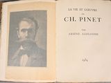 an old book with a picture of a man in a bow tie