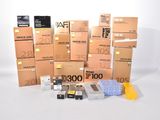 a lot of boxes that are stacked on top of each other