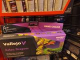 a display of a variety of products in a store