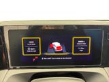 a car dashboard with a digital display on it