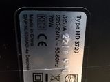 a label on the back of a car that is not in service