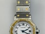 an image of a lady ' s watch with roman numerals on the bracelet
