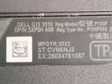 a close up of a label on a laptop
