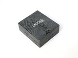 an image of a black box with a white logo on it