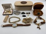 a lot of items that are sitting on a table