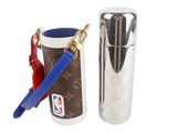 louis vuitton stainless steel travel mug and keychain