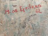graffiti on the wall of a building that reads m s follias