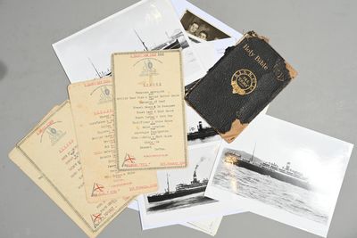 SECONDE GUERRE MONDIALE / MARINE BRITANNIQUE. Petit dossier …