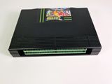 a close up of a video game console sitting on a white surface