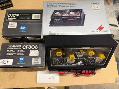 Lot de 24 Filtres audio neufs pour dissocier les fréquences …