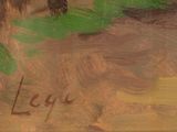 a painting of a bird sitting on a tree branch