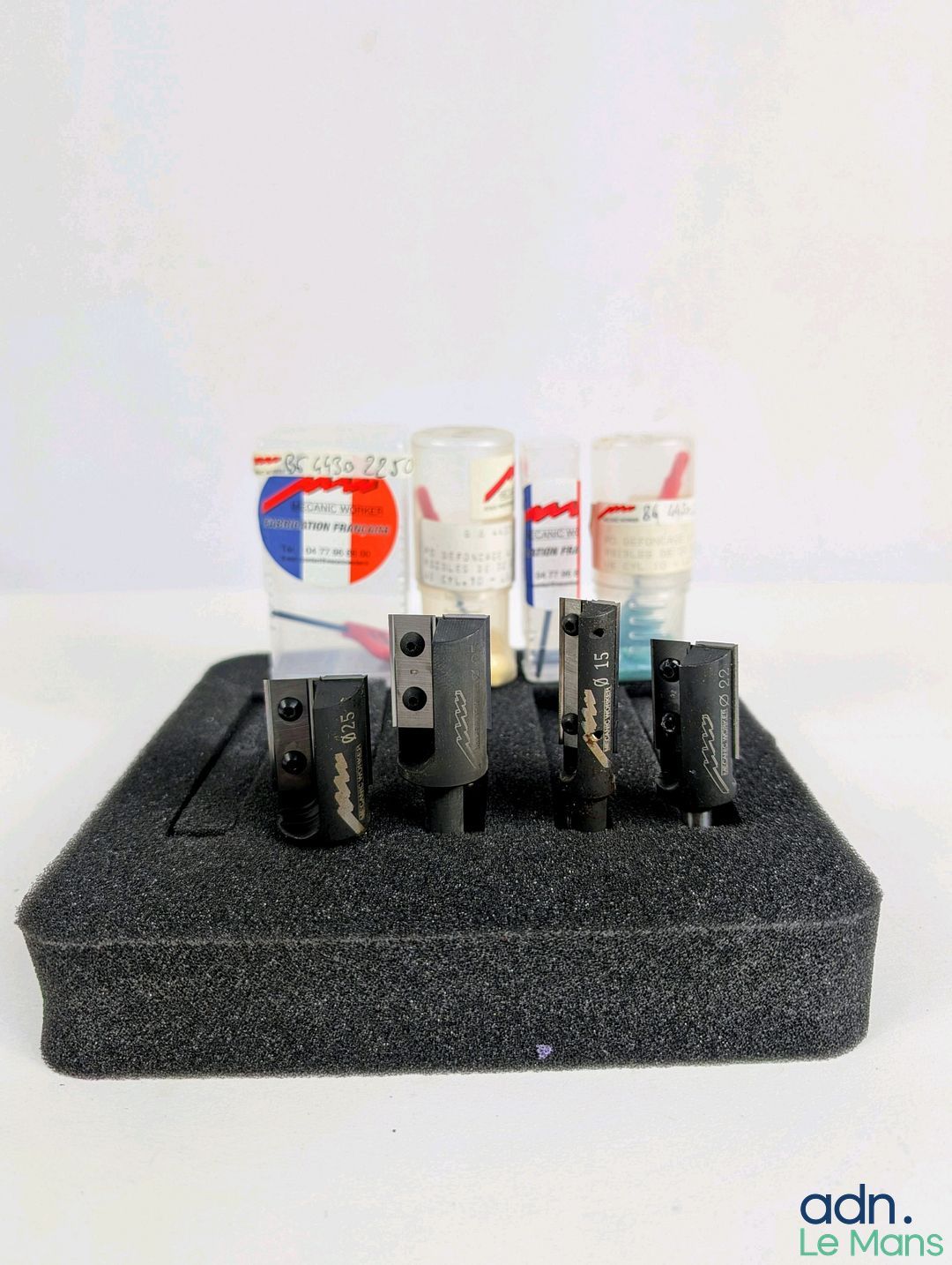 Lot de 4 porte-outils de défonçage à plaquettes réversibles …