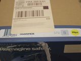 a box with a label on it sitting on a table
