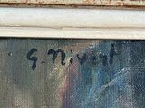 a picture of a painting on the wall of a building