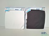 two pairs of underwear sitting on top of each other on a table