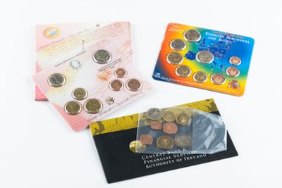 Monnaies Euros - Lot de 3 Séries Euros : Espagne Set BU offi…