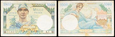 two different pictures of a woman and a man on a one dollar bill