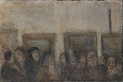 Hervé THIBAULT (né en 1944) L'exposition de peinture