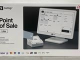 une image représentant une boîte blanche sur laquelle figure l'image d'un ordinateur