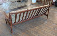 Ensemble de mobiliers de salon en bois exotique mouluré scul… (photo 4)
