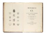 un livre ouvert sur lequel figurent des dessins représentant divers objets