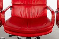 Geoffrey Harcourt (1935), lot de six fauteuils de bureau piv… (photo 6)