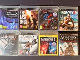 a lot of video games that are on the table