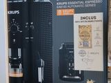 un présentoir de machines à café Krups dans un magasin