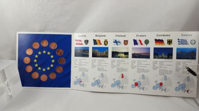 a picture of a booklet with a picture of europe on it