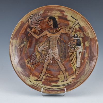 Le BRISCOU XXème Siècle PLAT EGYPTIEN