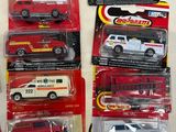 a lot of toy cars that are in the package