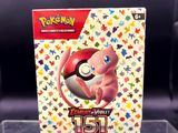 the box for the pokemon card game is sitting on a table