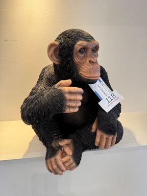 DRIMMER FAUNE CHIMPANZER Résine H.