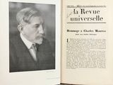 a book with a picture of a man in a suit and tie