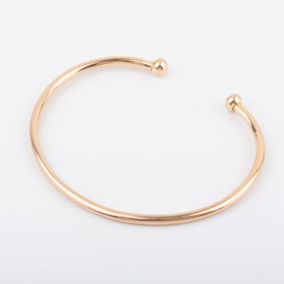Bracelet jonc ouvert or 18K Poids brut : 19. - Photo 1